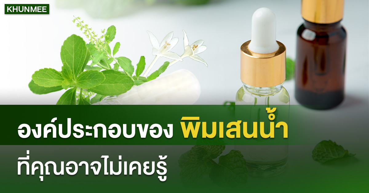 5 องค์ประกอบของยาดมพิมเสนน้ำ ที่คุณอาจไม่เคยรู้